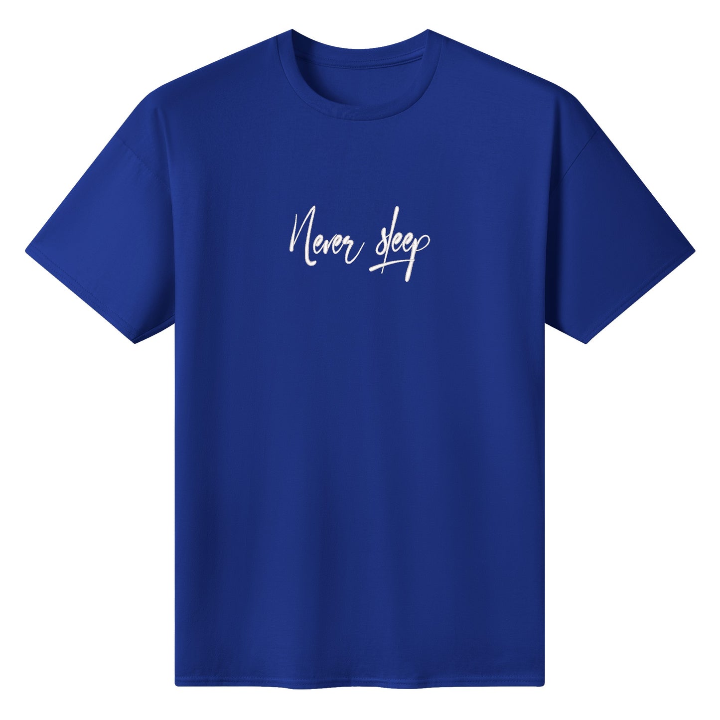 Never Sleep Tee (Embroidered)