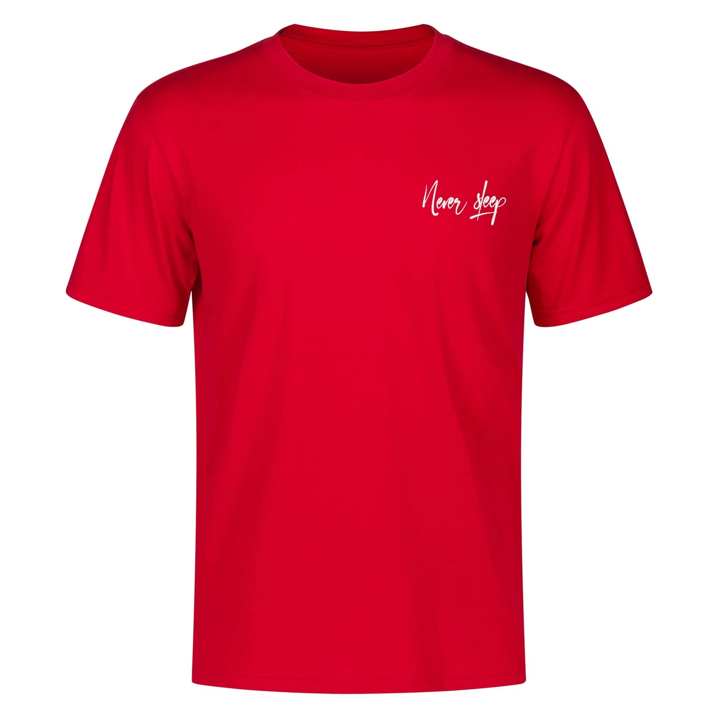 Embroidered Men's Cotton T shirt (Chest Design)