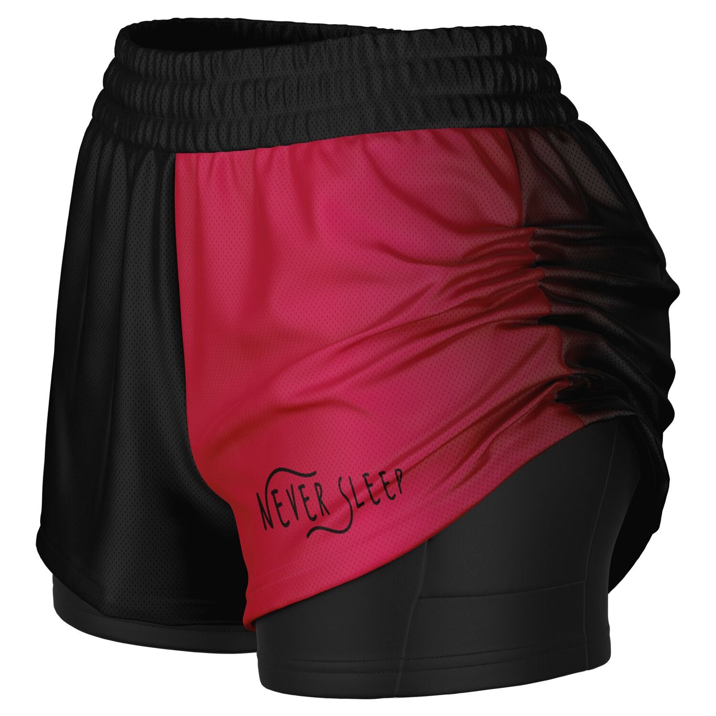 Women's NS 2-in-1 Shorts (Rubylicious)